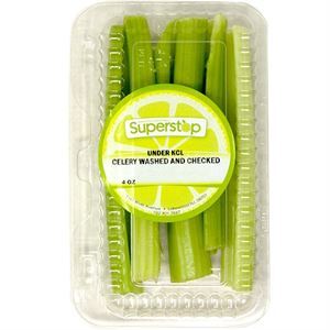 Fresh Celery - Washed & Checked, 4 Oz