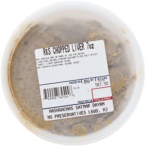 R&S Liver Chopped, 7 Oz