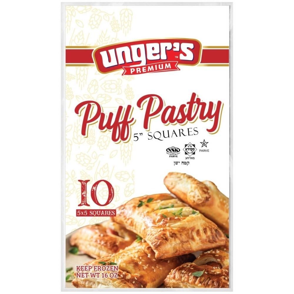 Unger's Puff Pastry Squares 5x5, 16 Oz