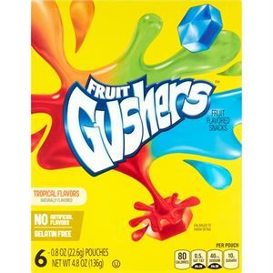 Gushers Tropical Box, 4.8 Oz