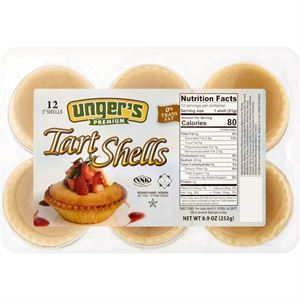 Unger's Tart Shells 12-3"", 8.9 Oz