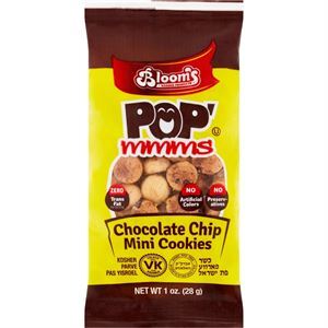 Bloom's Pop'mmms Chocolate Chip Mini Cookies, 1 Oz