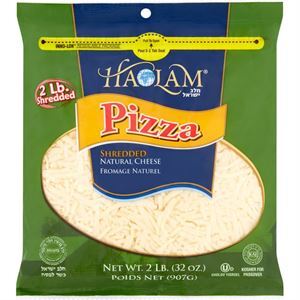 Haolam Shredded Pizza Cheese, 32 Oz
