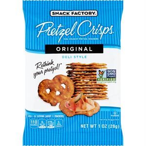 Snack Factory Pretzel Crisps Original, 1 Oz