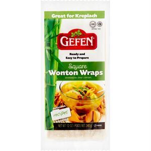 Gefen Square Wonton Wraps, 12 Oz