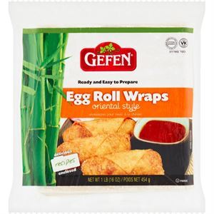 Gefen Egg Roll Wraps, 16 oz