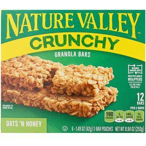 Nature Valley Granola Bars Oats 'N Honey, 6 Pk