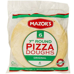Mazor's 7"" Pizza Doughs Original, 24 Oz