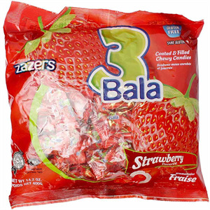Zazers, Tri Bala Strawberry, 14.2 Oz