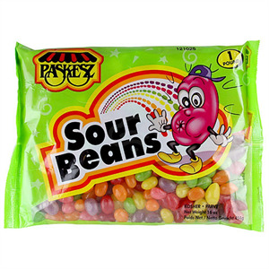Paskesz Jelly Beans Sour 1 Pound, 16 Oz