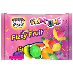 Paskesz Funtime Fizzy Fruit, 4.51 Oz