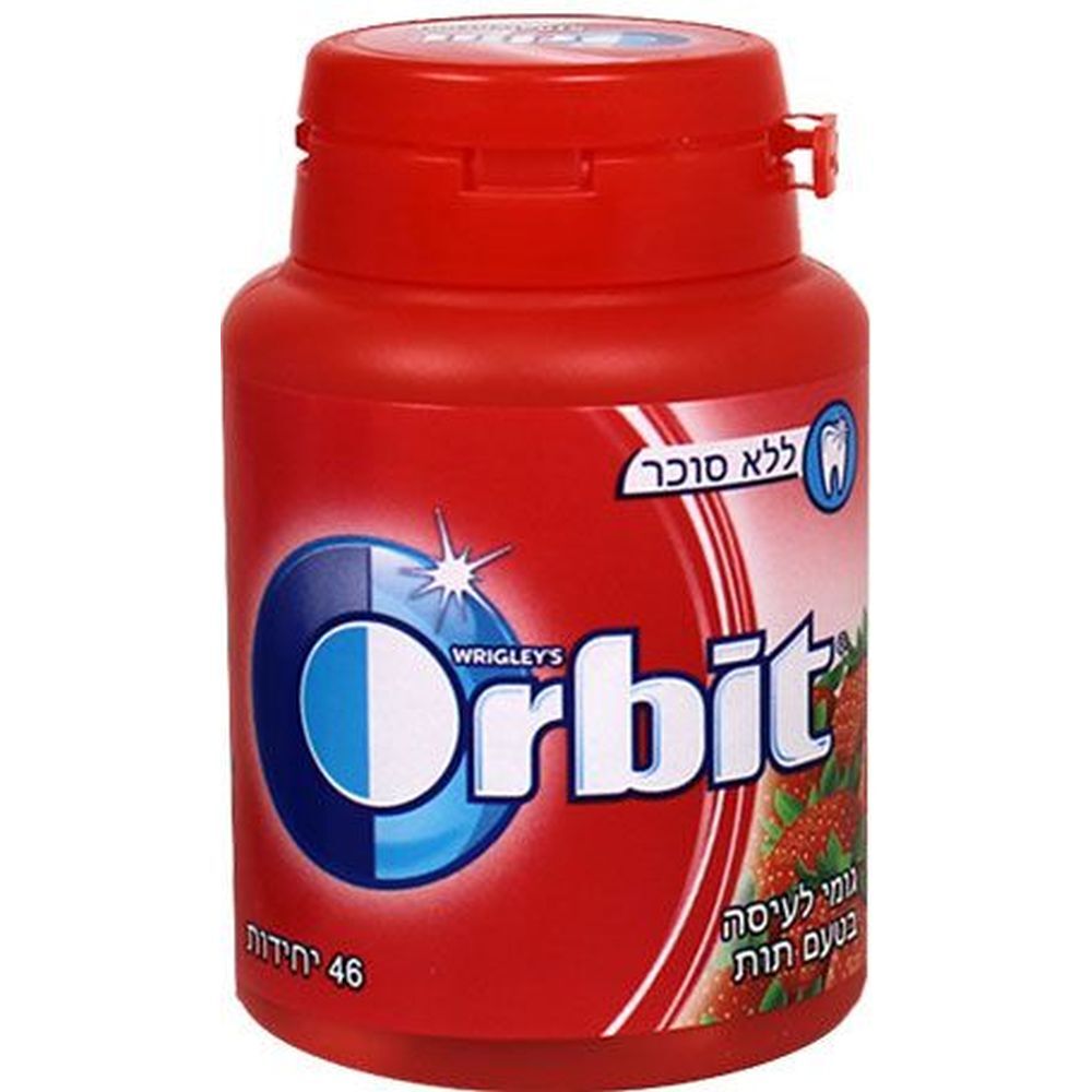 Orbit Gum Strawberry Pellets 4, 2.25 Oz