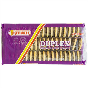 Kemach Cookies, Duplex Sandwich Creme, 25 Oz