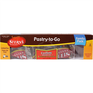Stern's Pastry-To-Go Confetti Brownies, 8 Pk