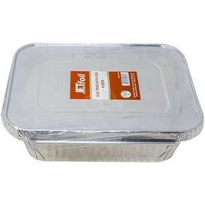 Jetfoil 5 Lb Loaf Pans With Lids, 4 Ct