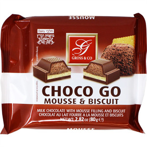 Gross Choco Go Mousse & Biscuit, 2.82 Oz