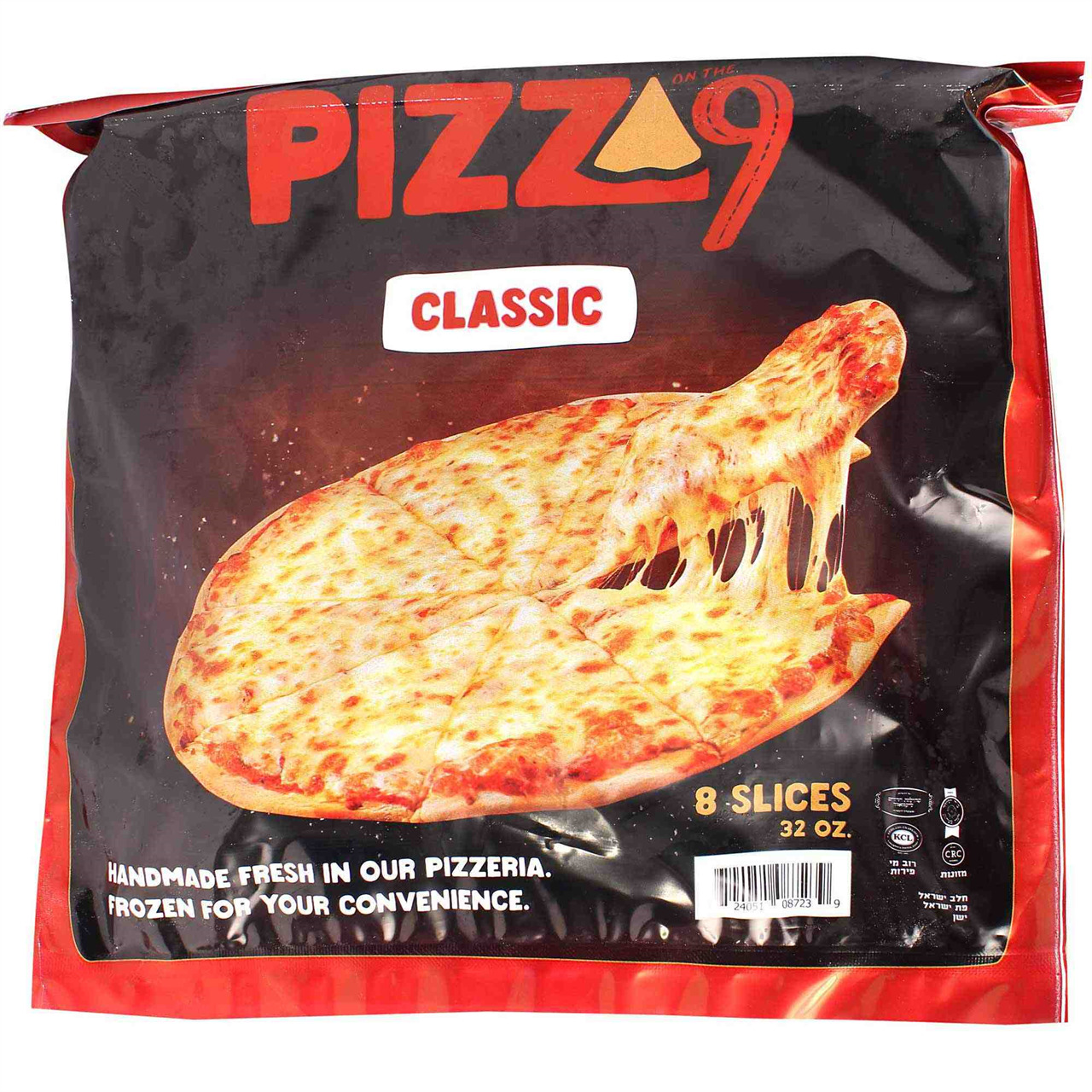 Pizza On The 9, 8 Slices, 18