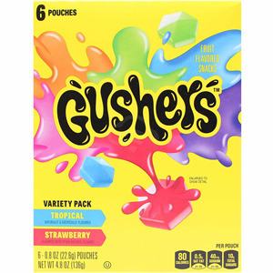Betty Crocker Gushers Strawberry Tropical, 4.8 Oz