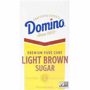 Domino Sugar Light Brown Sugar , 1 Lb