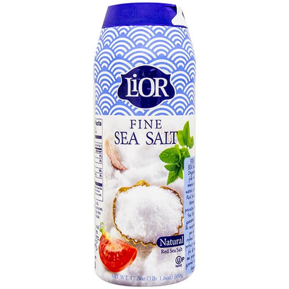 Lior Sea Salt, 17.6 Oz