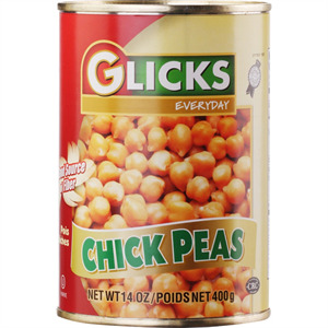 Glicks Chick Peas, 14 Oz