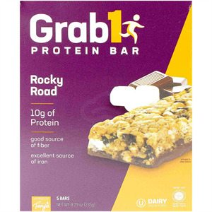 Grab 1 Nutrition Bar Rocky Road, 6 Pk
