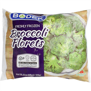 Bodek Premium Broccoli Florets, 24 Oz