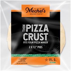 Mechel's Thin Pizza Crust 2x11" Pies, 16 Oz