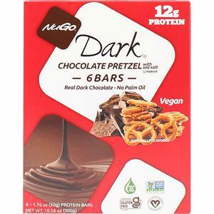 Nugo Dark Chocolate Pretzel Bars, 6 Pk