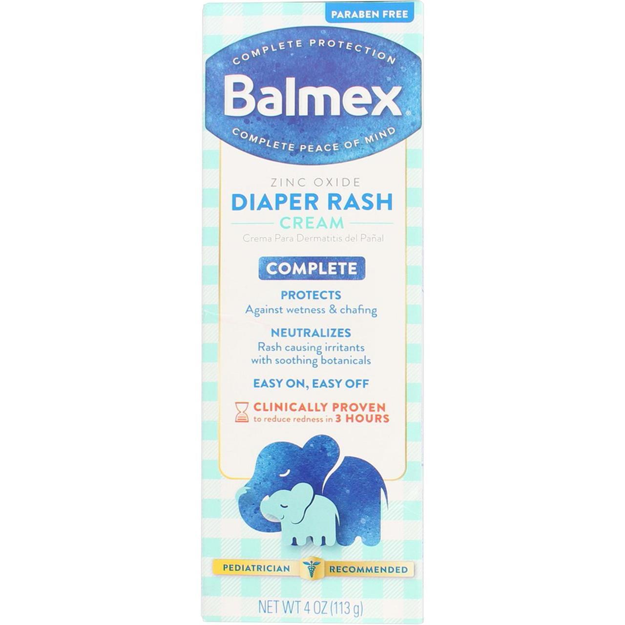 Balmex Diaper Rash Ointment, 4 Oz