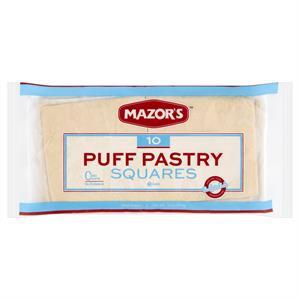 Mazor's Puff Pastry Squares 10 Ct, 12 Oz