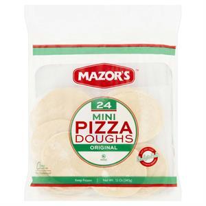 Mazor's Mini Pizza Dough, 24 Pk