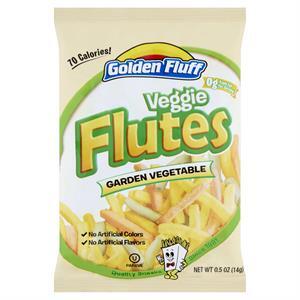 Golden Fluff Veggie Flutes, 0.50 Oz