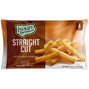 French Fries, B'gan, Straight Cut, 32 oz