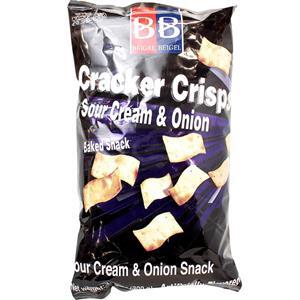 BB Nish Nosh Crackers Sour Cream & Onion, 10.6 Oz